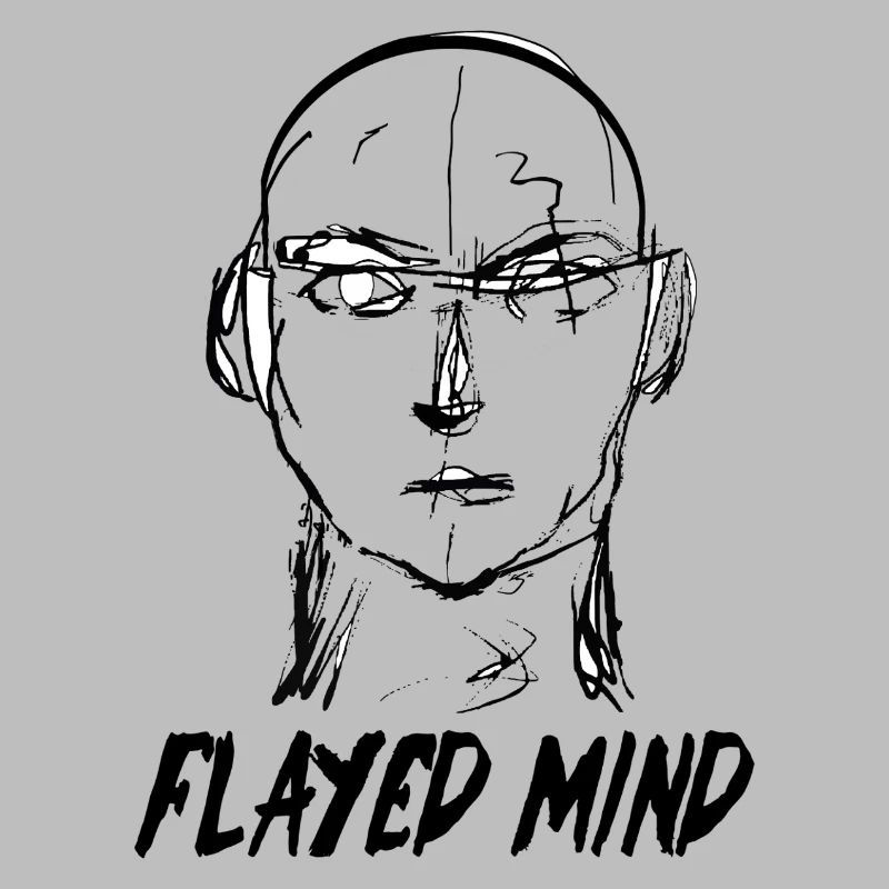 Flayed Mind schwarz