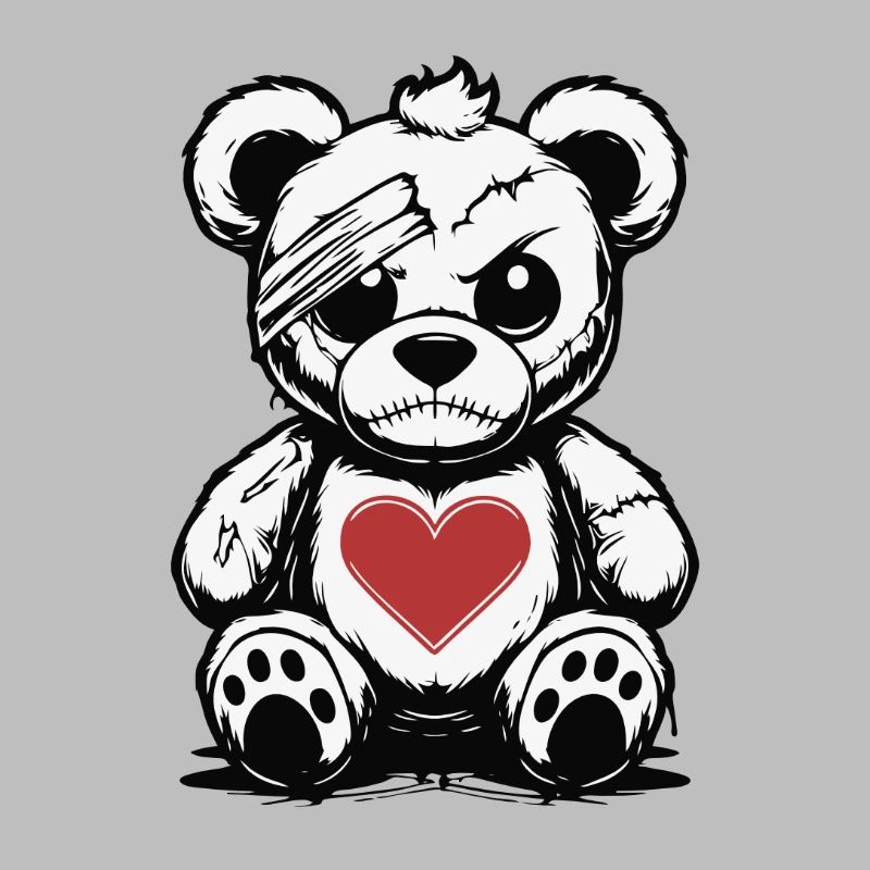 Grumpy Teddy with a good Heart