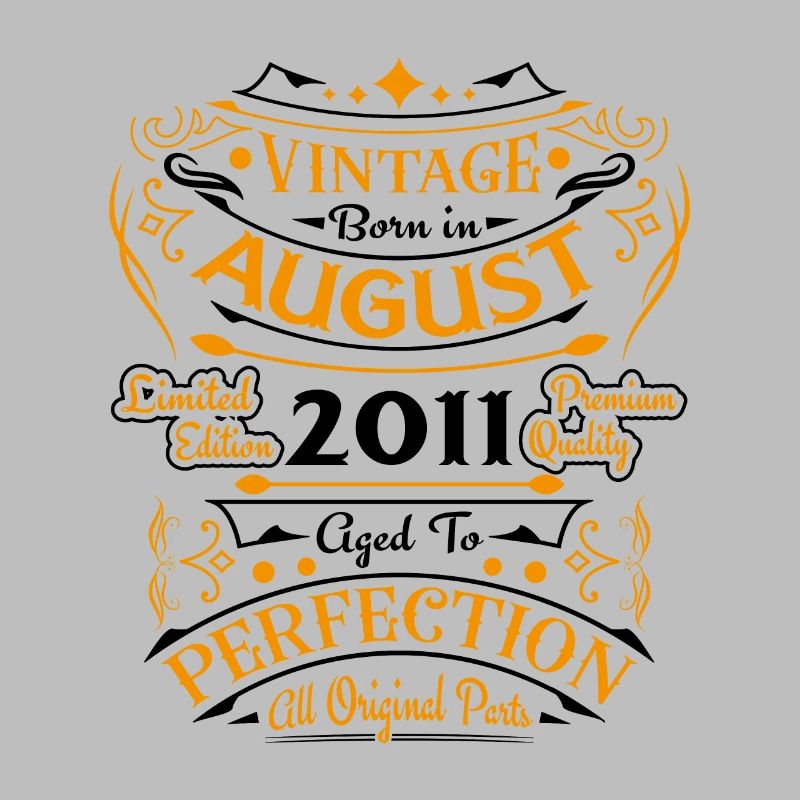 August 2011 - Geburtstag im August