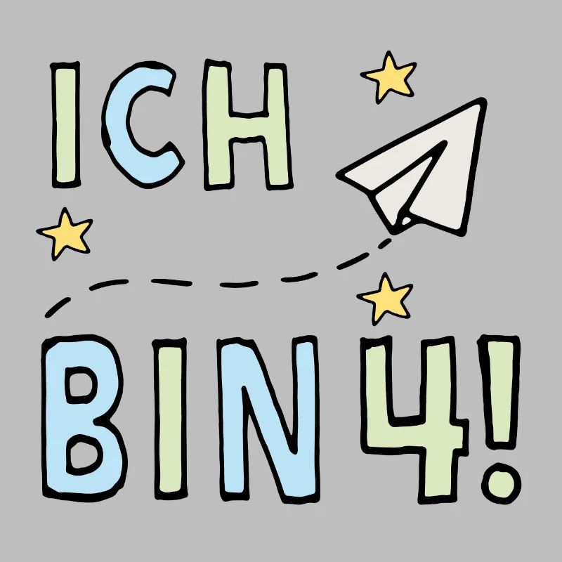 Ich bin vier