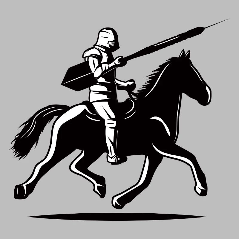 Cavalier de fléchettes