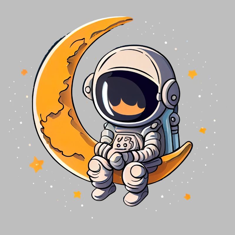 Astronaut on the Moon