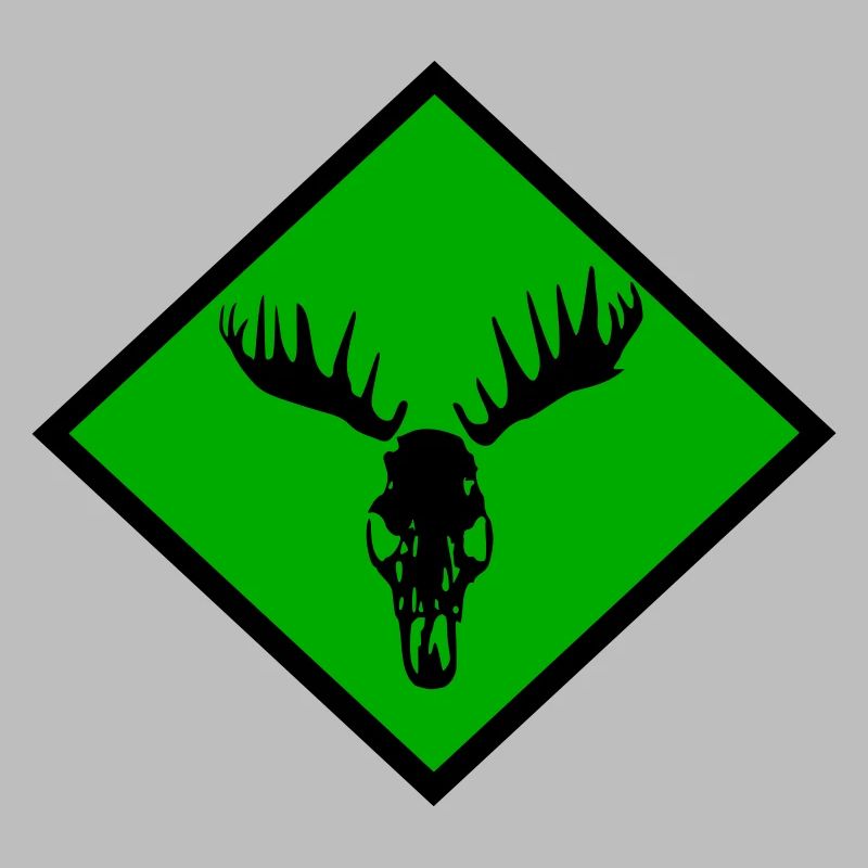 Elch-Schädel