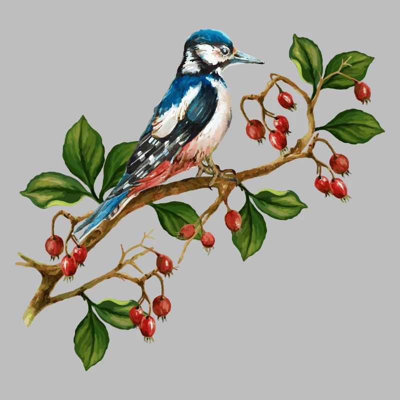 Oiseau coloré