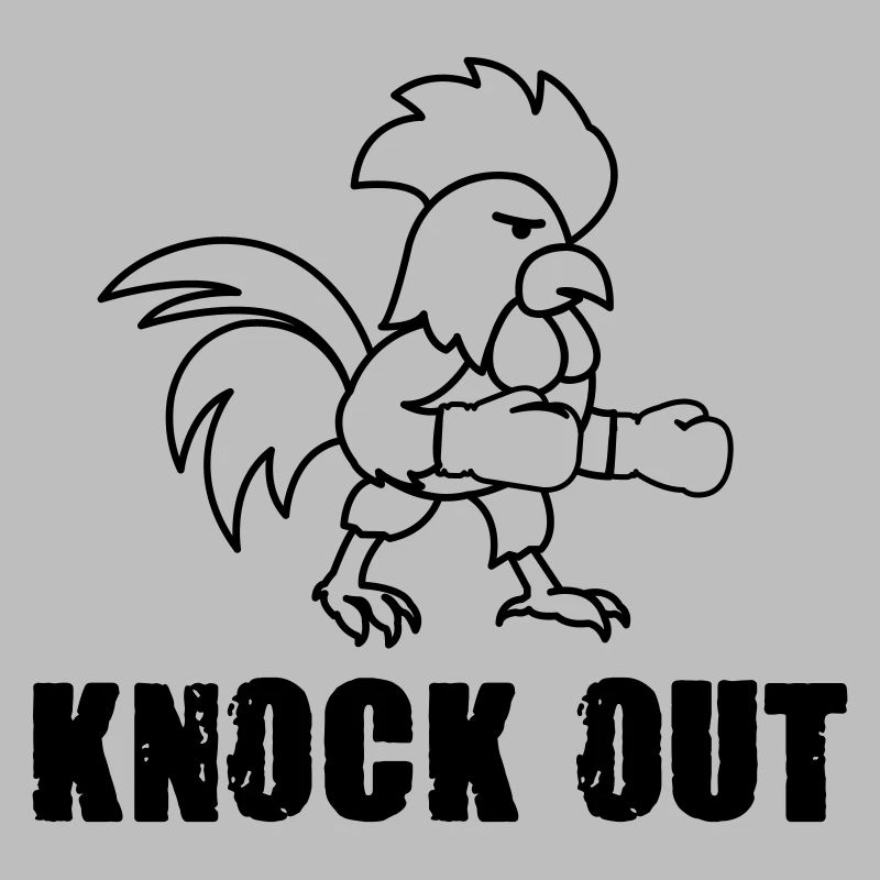 Boxer Knock Out Comic