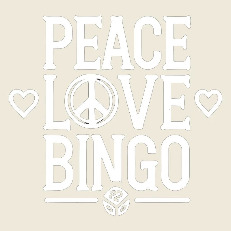 Frieden Liebe Bingo