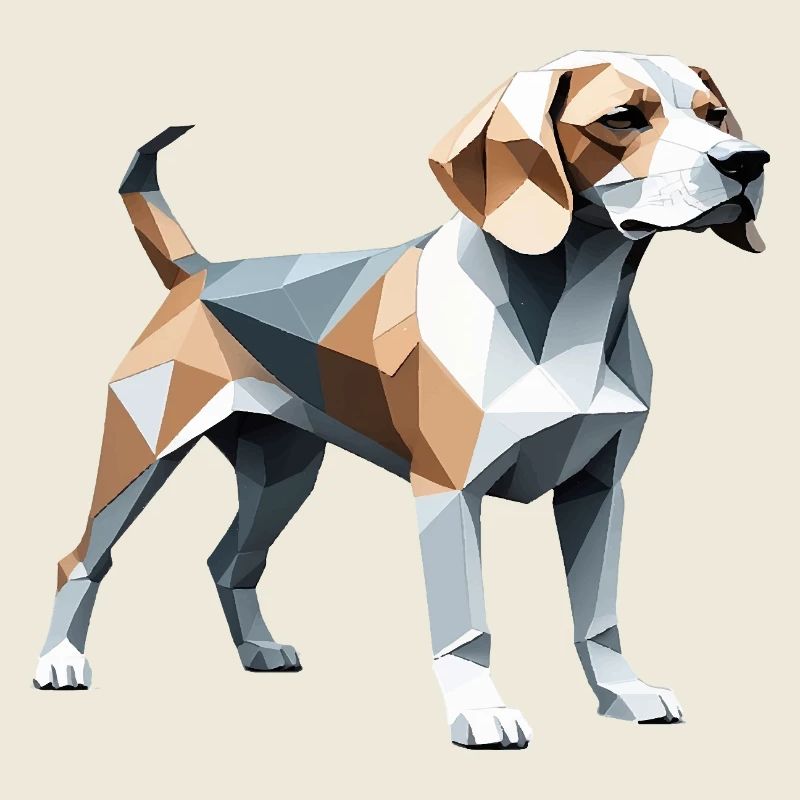 Beagle - Haustier Hund Design