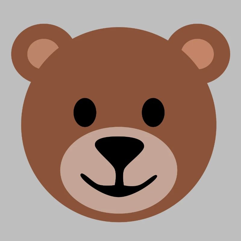 Teddy Face Brown | ~NU relations | Vector