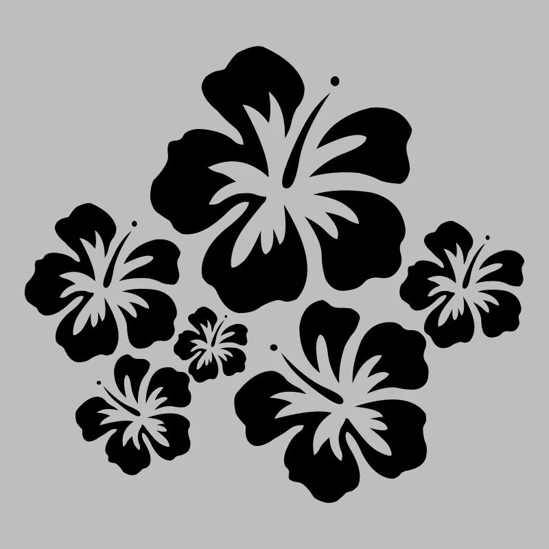 Tropical Hibiscus fleur