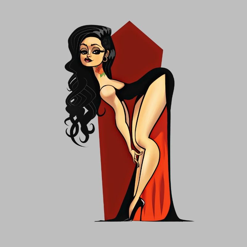 Vampire Pin-up