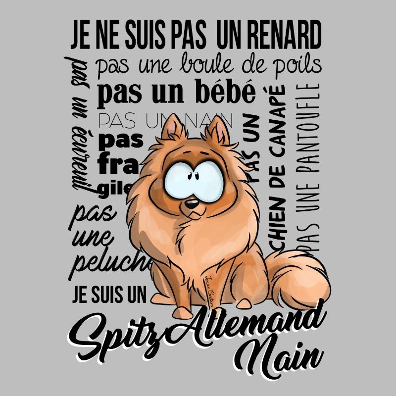 I'm German Spitz Black Dwarf