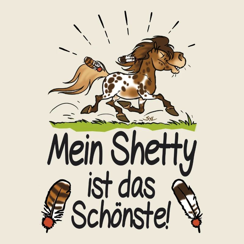 Mein Shetty das Schönste (Text schwarz)