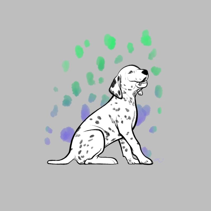 Chiot dalmatien