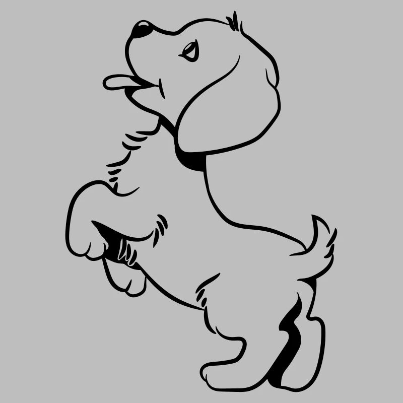 Bébé chien doux