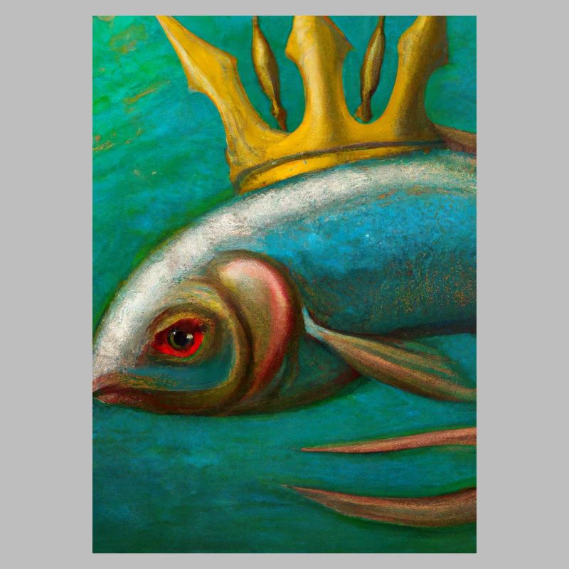 Fisch mit Krone