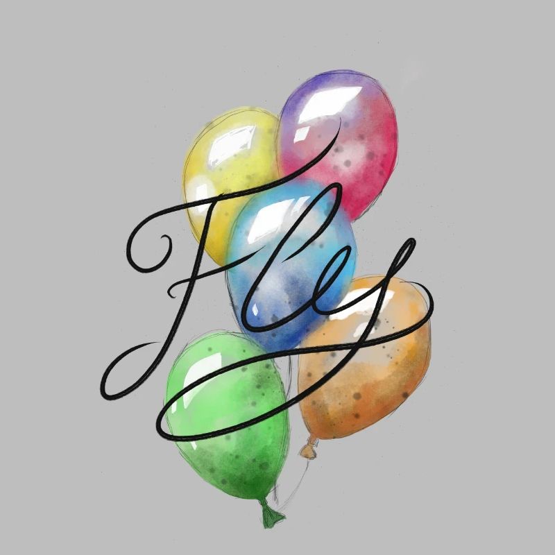 Bunte Luftballon