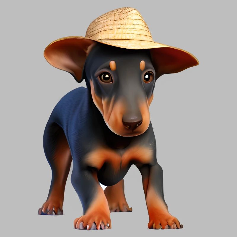 Dobermanntrainer Hund Dobermannwelpe Dobermann