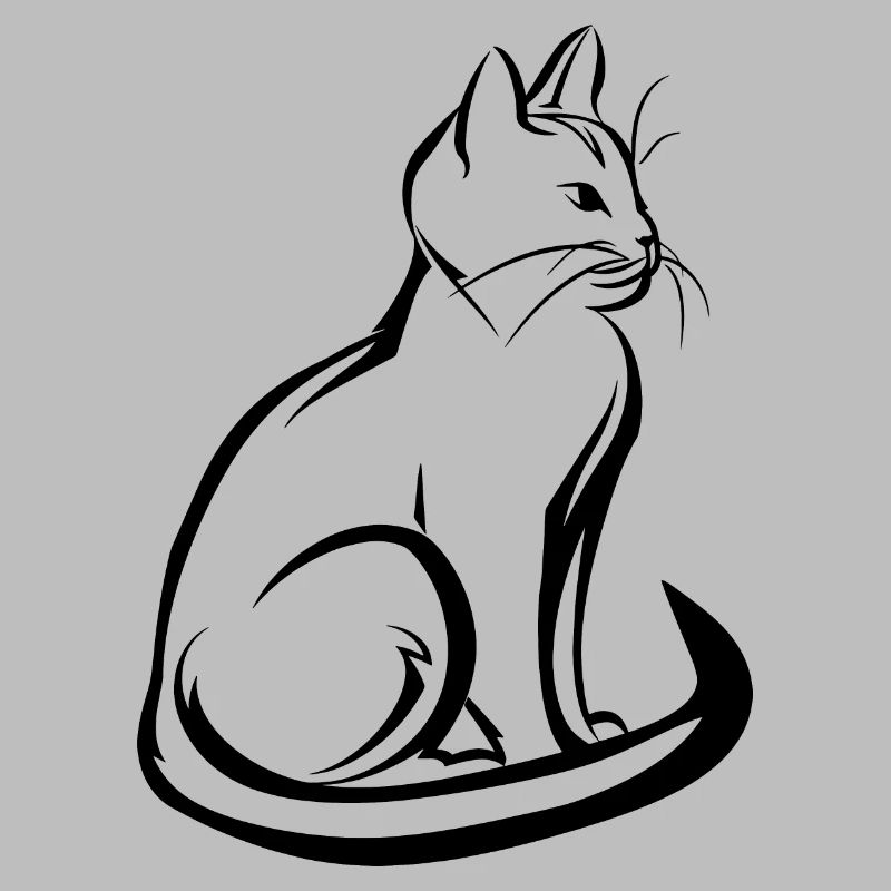 Chat, Motif De Chat, Visage De Chat