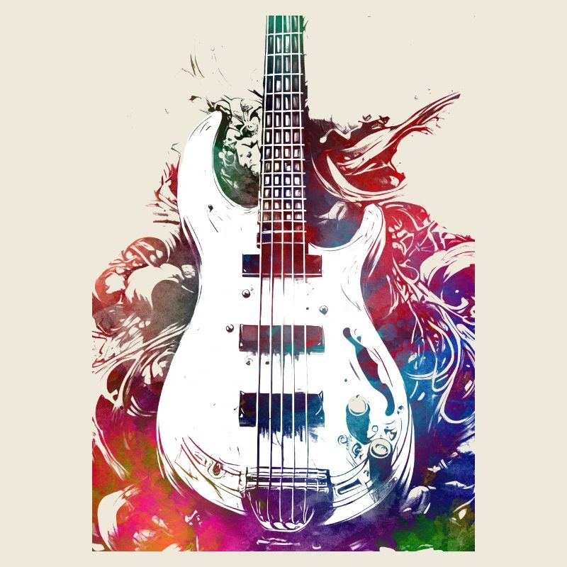 Musique guitare basse