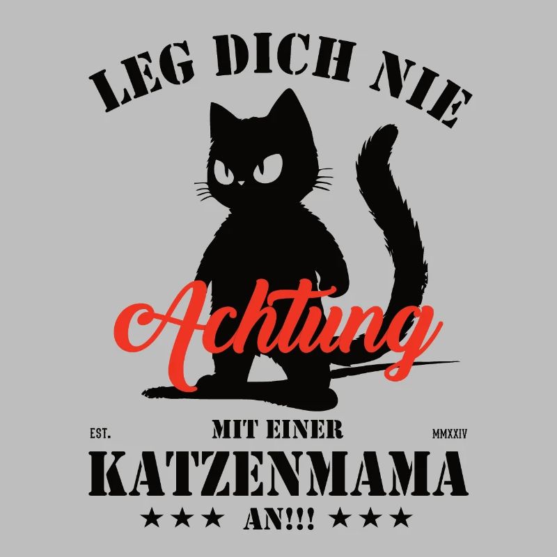 Leg dich nicht mit einer Katzenmama an! Cat Mom