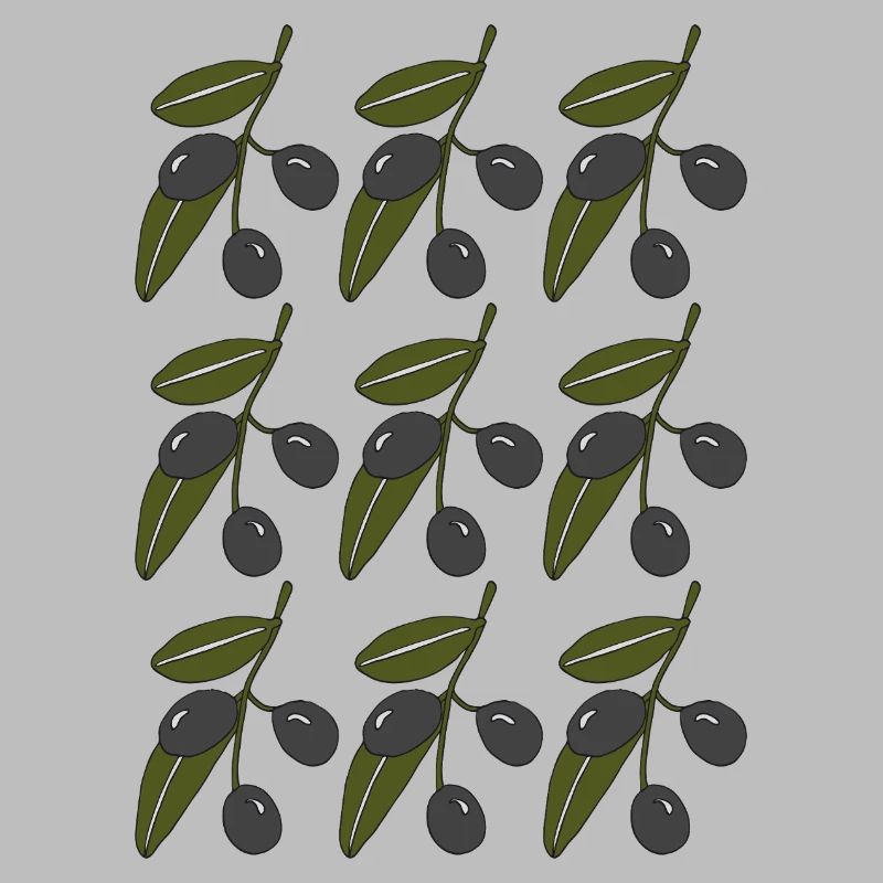 Olive branch pattern