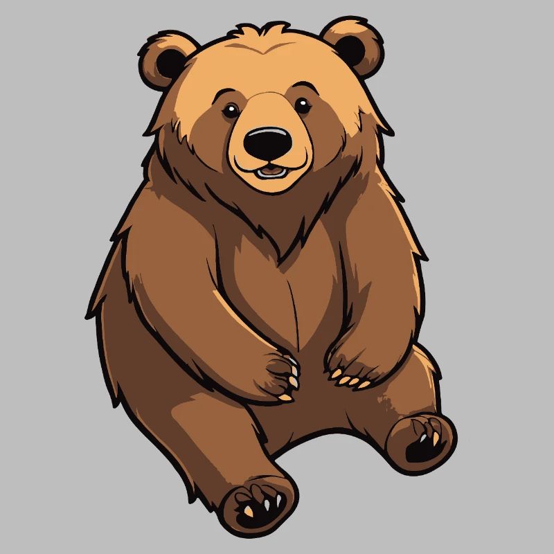 Ours mignon - Conception d’animaux