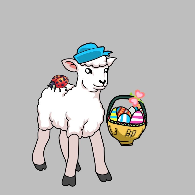 80er 90er Lamm Lämmer Schaf Schafe Ostern