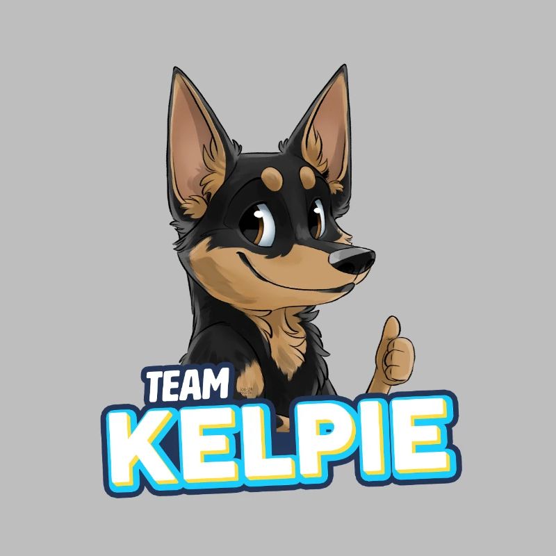 EAM Kelpie - Schwarz & Hellbraun