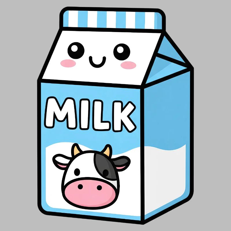 Milchkarton-Kuh