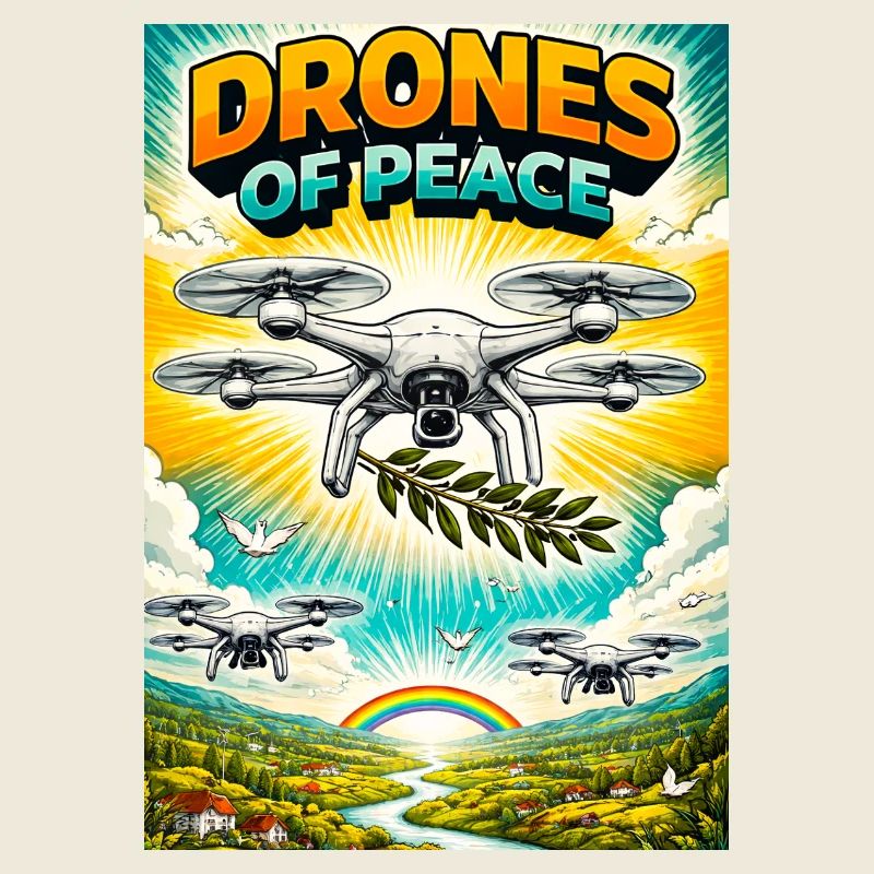 Drones de la Paix Vol Olive