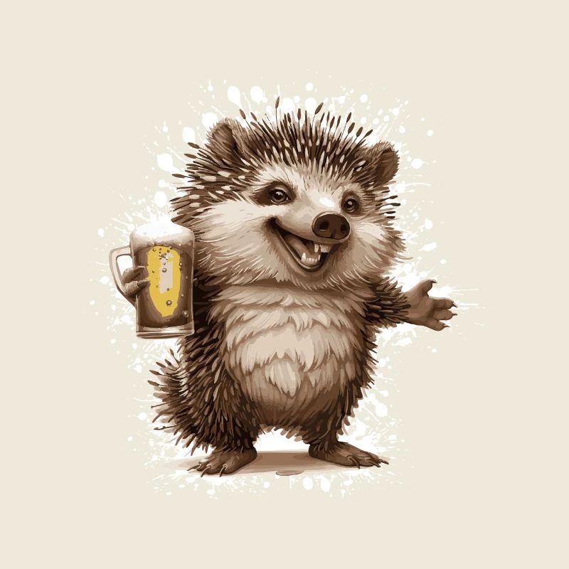 Igel Bier Lustig