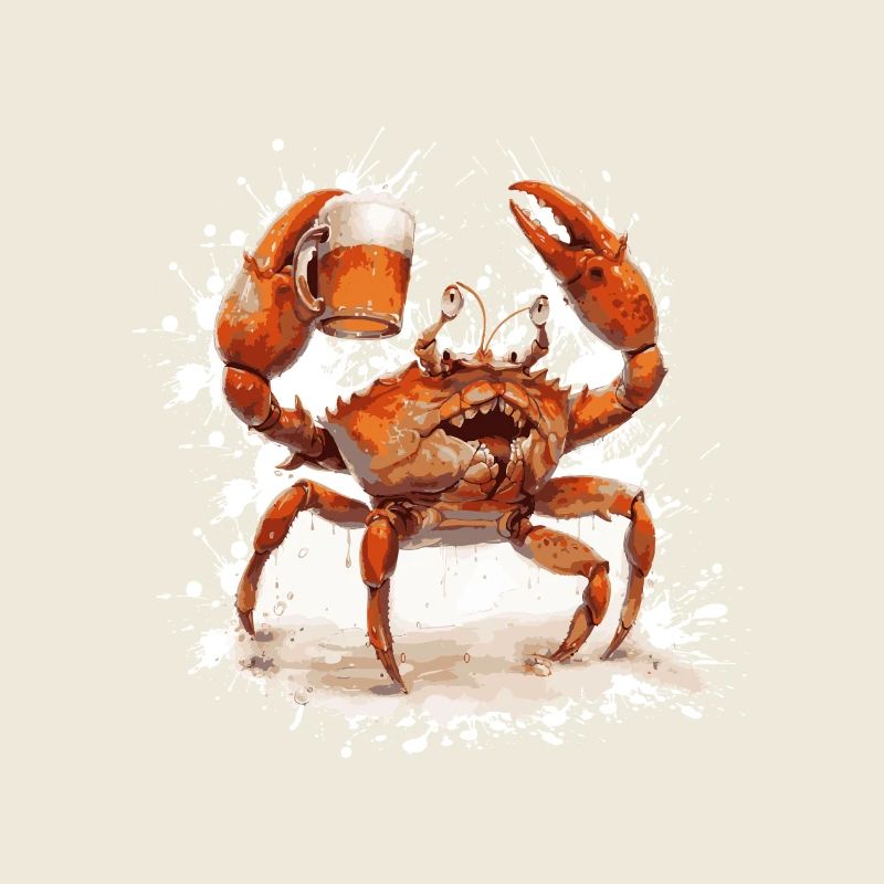 Crab Crab Beer Funny