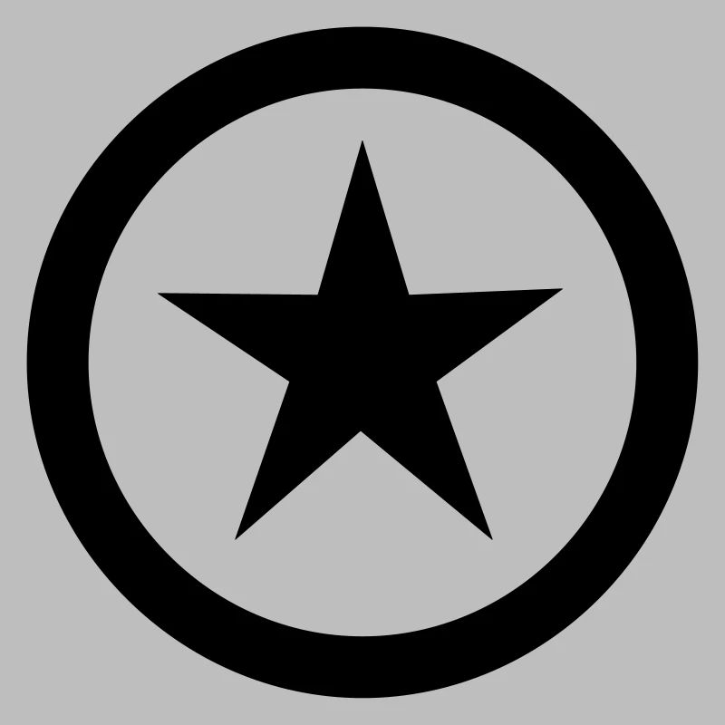 étoile dans cercle