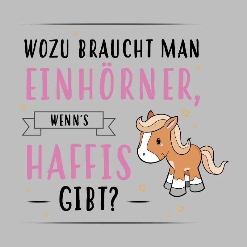 Wozu Einhörner Haflinger
