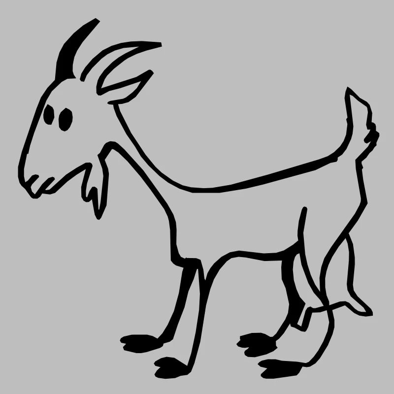 Ziegen Kitz