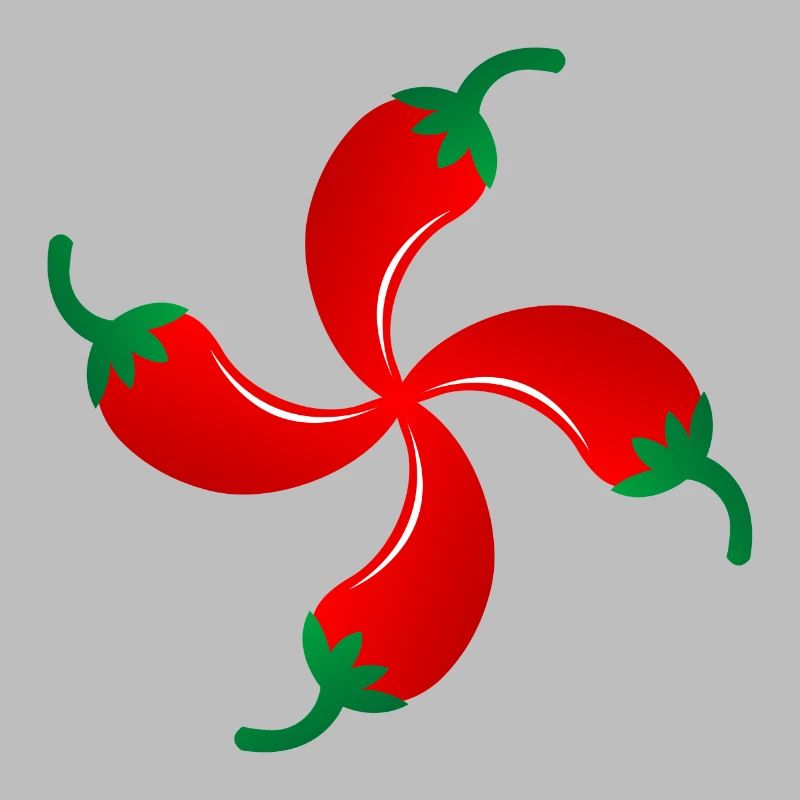 Quer Espelette Basken