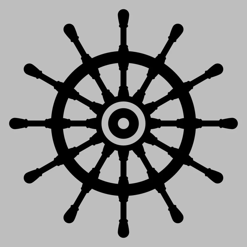 Ship Steering Wheel