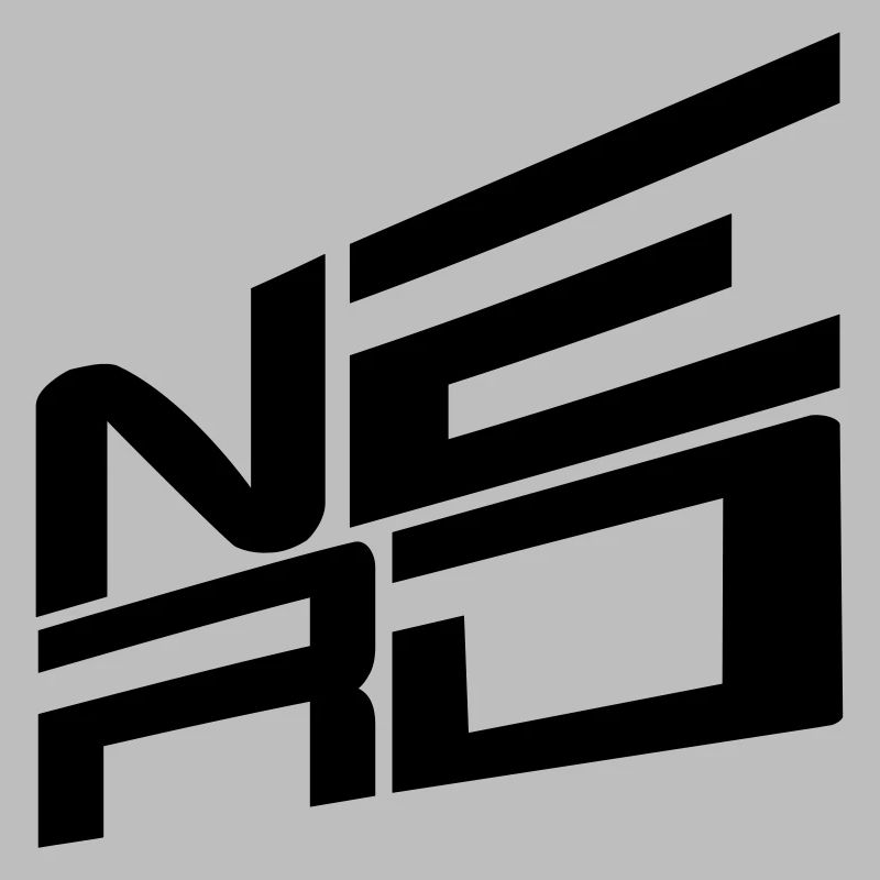 logo nerd text geek smart freak smart cool