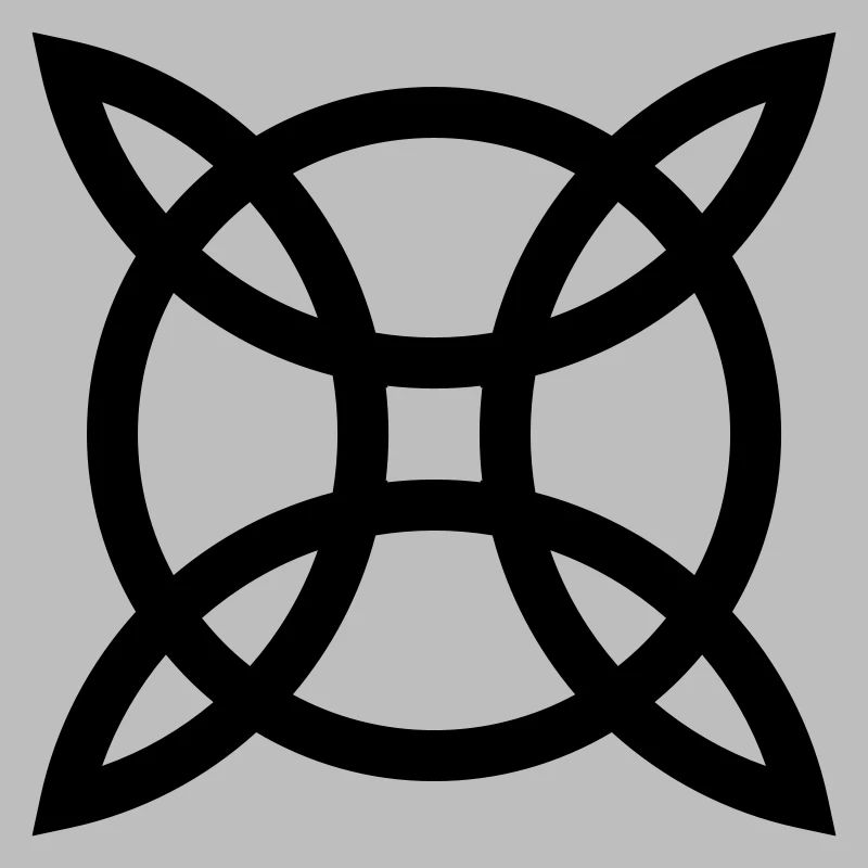 Witch`s Knot, Power of 4 elements - Binding Rune