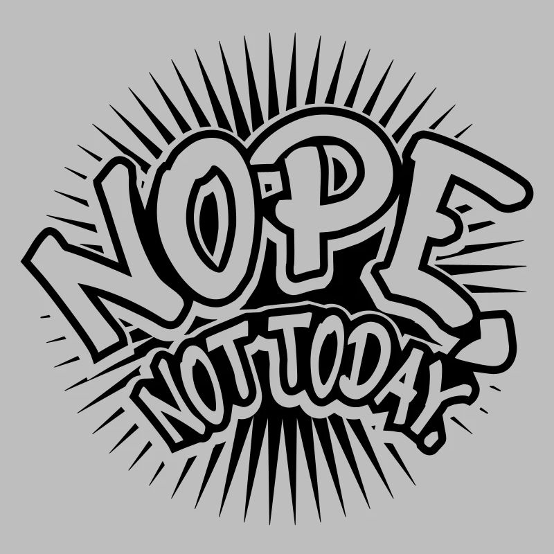 Nope Comic Schrift