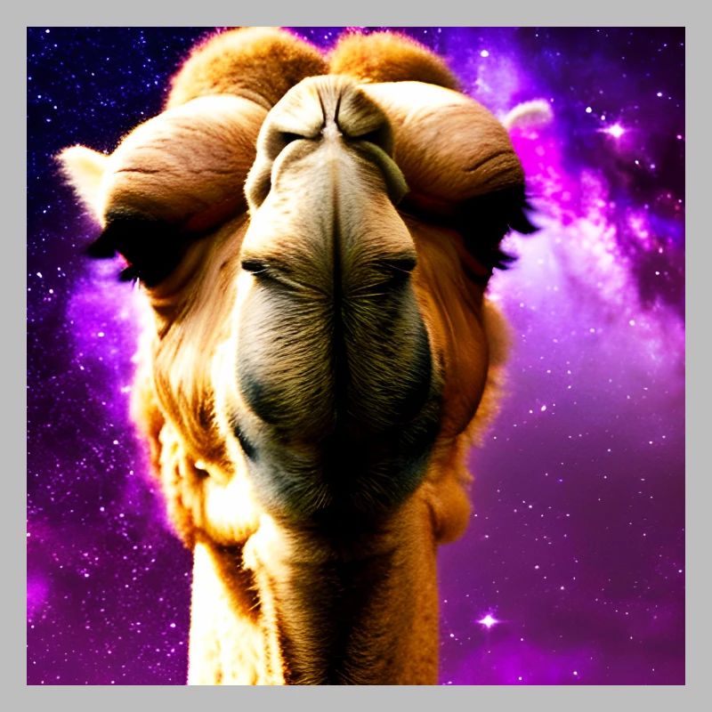 Dromedar Kopf - Kamel