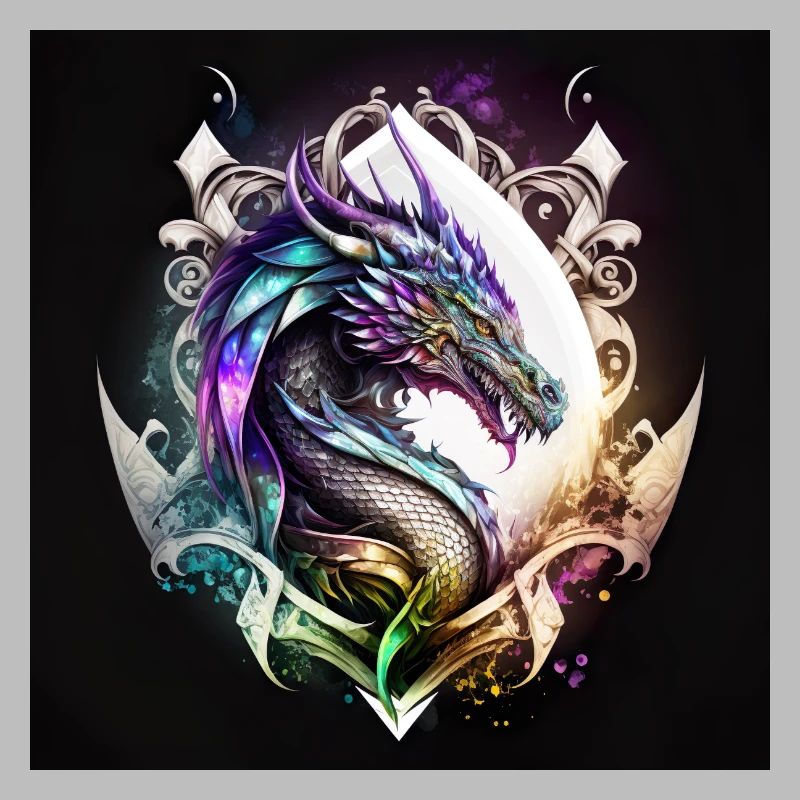 Mystischer Drache
