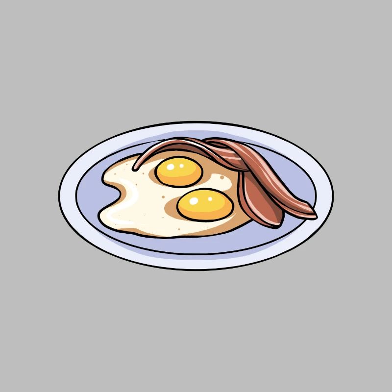 Oeufs Bacon Petit déjeuner
