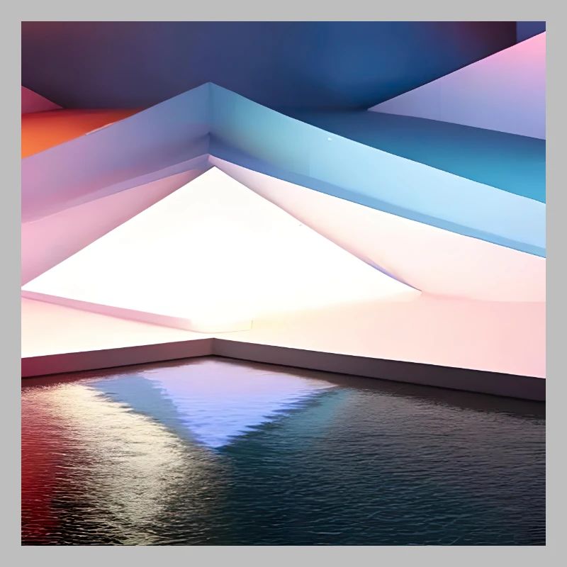 Geometric, 3D Digital Art Design