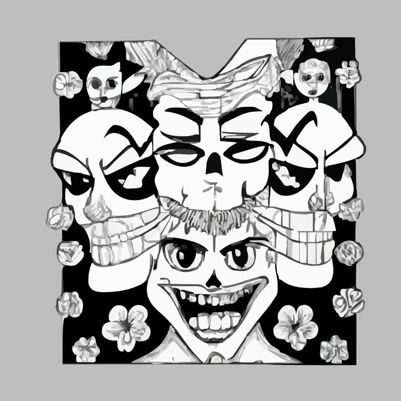 Combo têtes de mort