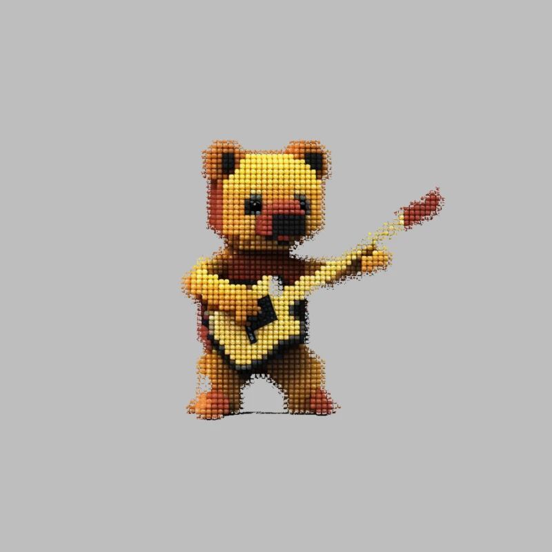 Pixelart Bärchen