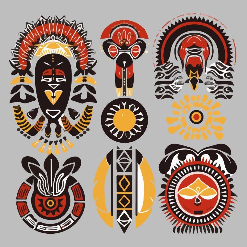 Afrikanische Folklore