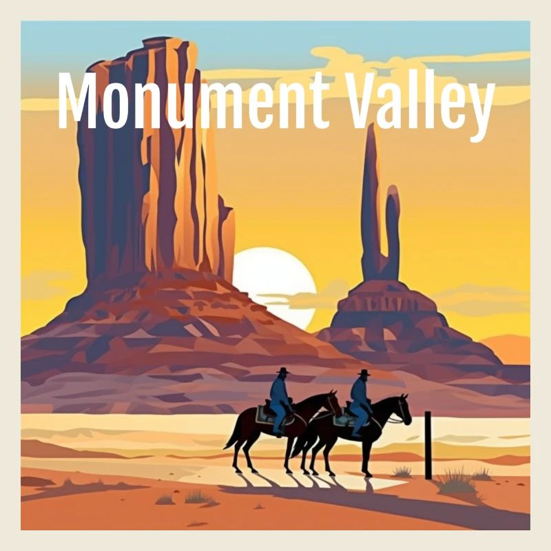 Monument Valley - Sunset
