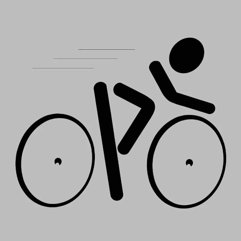 Icône de vélo de route