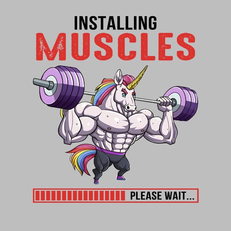 Installing Muscles Please Wait